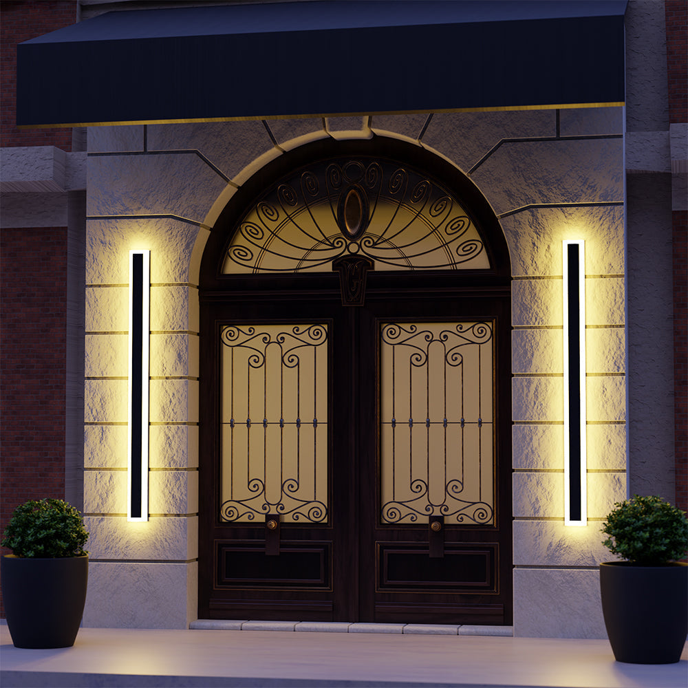 Atlas Waterfall Linear Outdoor Wall Light