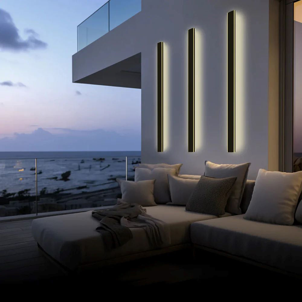 Atlas Slim Linear Outdoor Wall Light