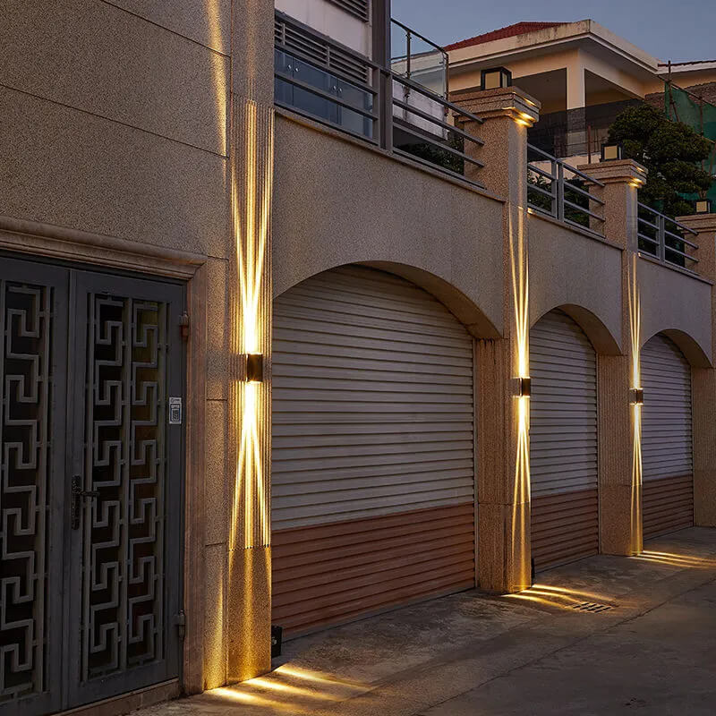 Atlas Rectangle Outdoor Wall Light
