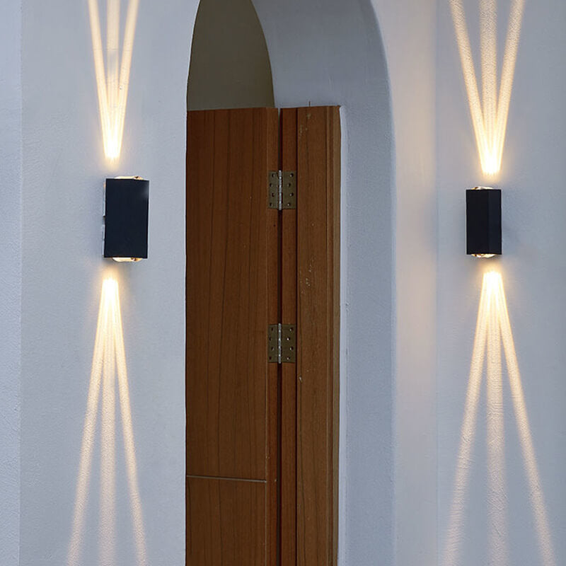 Atlas Rectangle Outdoor Wall Light