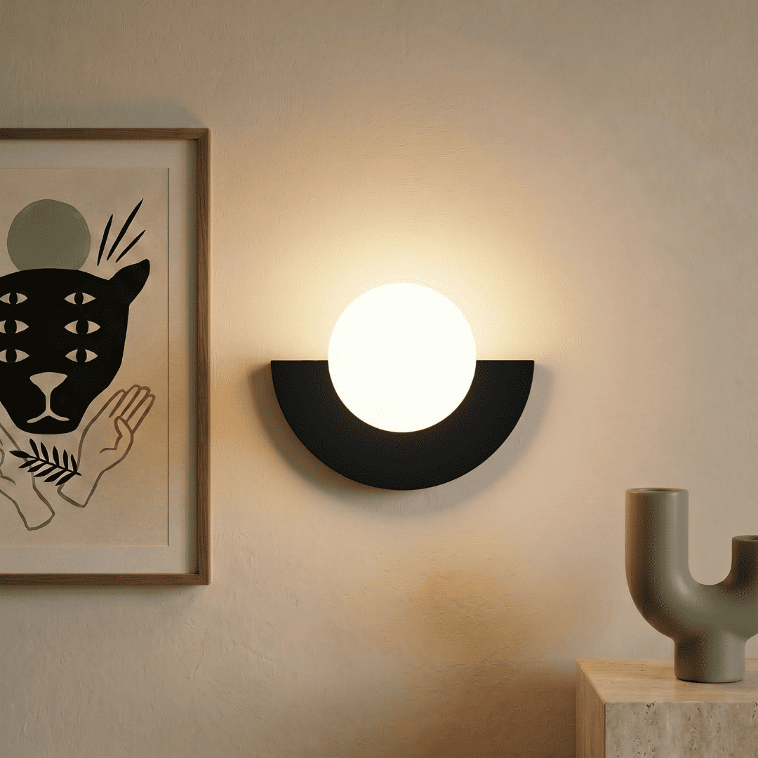 Wren Semicircle LED Wall Sconce
