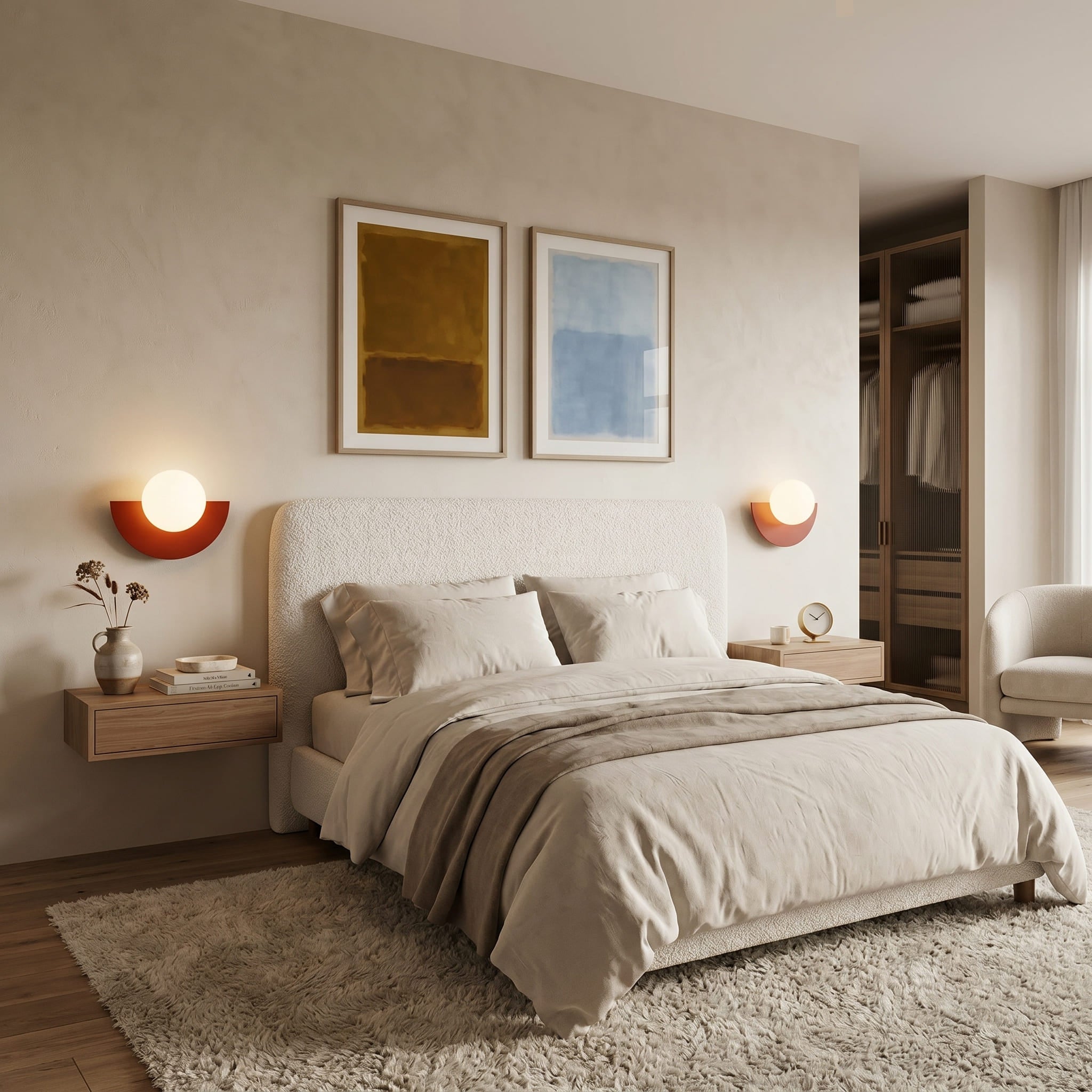 Wren Semicircle LED Wall Sconce