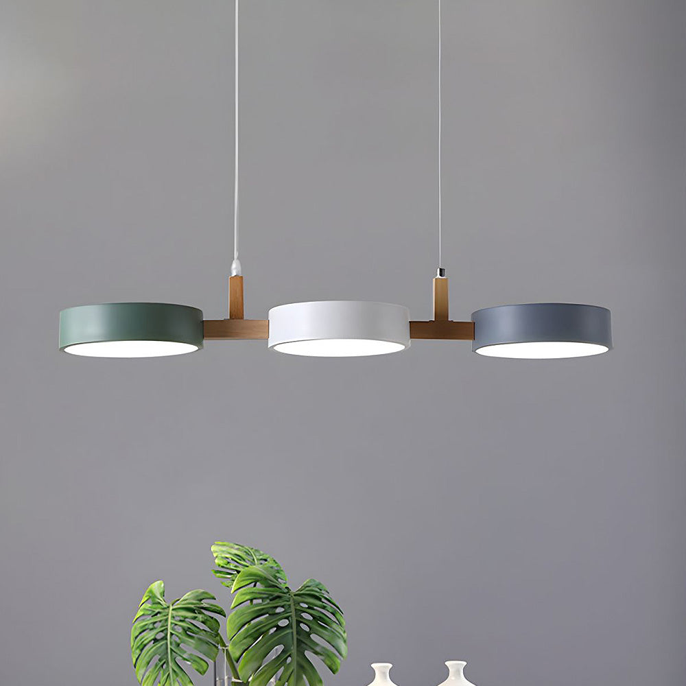 Aurora Cylinder Linear Pendant Light