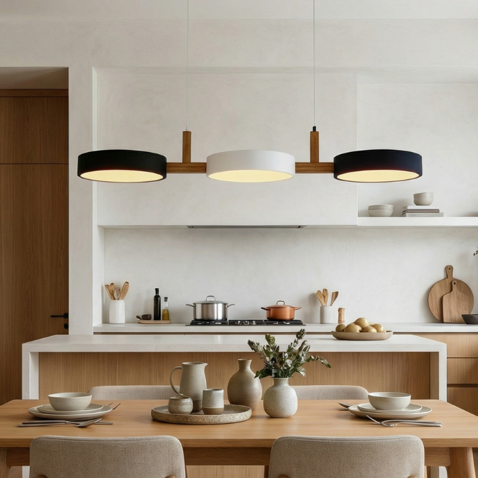 Aurora Cylinder Linear Pendant Light