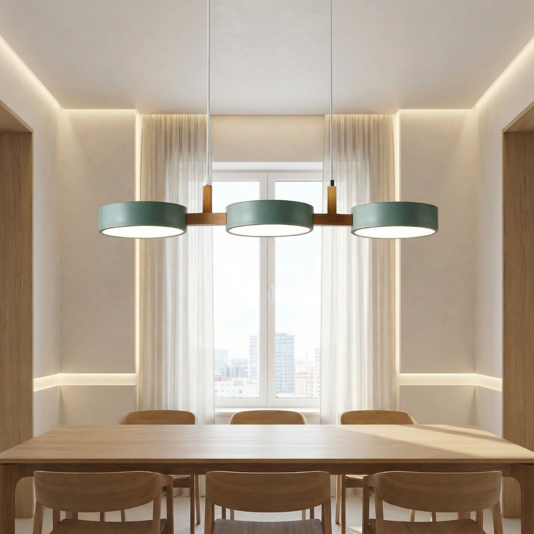 Aurora Cylinder Linear Pendant Light