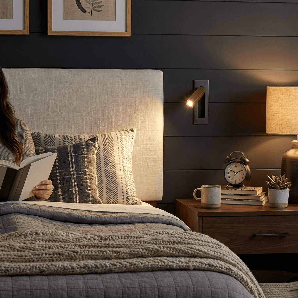 Wren Pull Out Bedside Wall Sconce