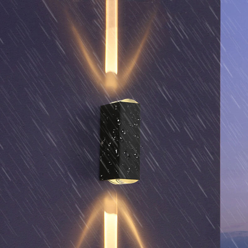 Atlas Rectangle Outdoor Wall Light