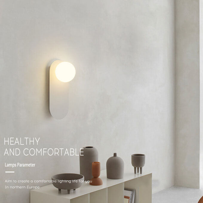 Wren Ring Glass Wall Sconce