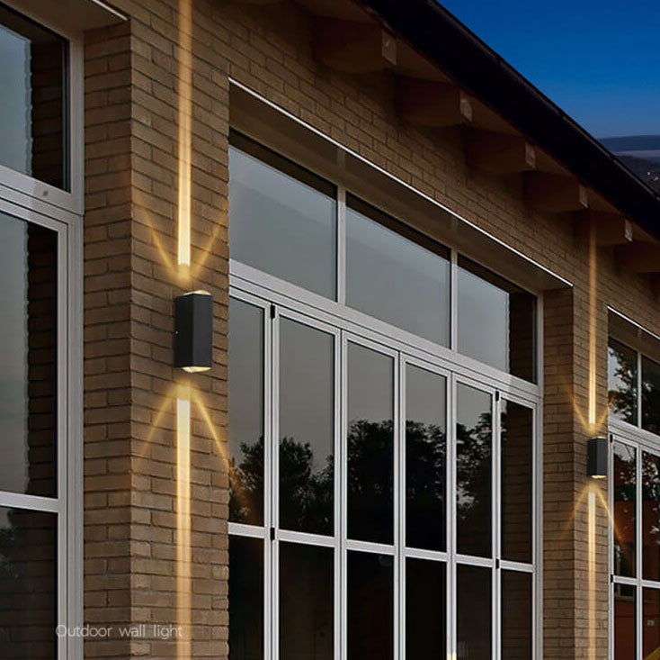 Atlas Rectangle Outdoor Wall Light