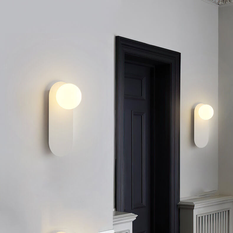 Wren Ring Glass Wall Sconce