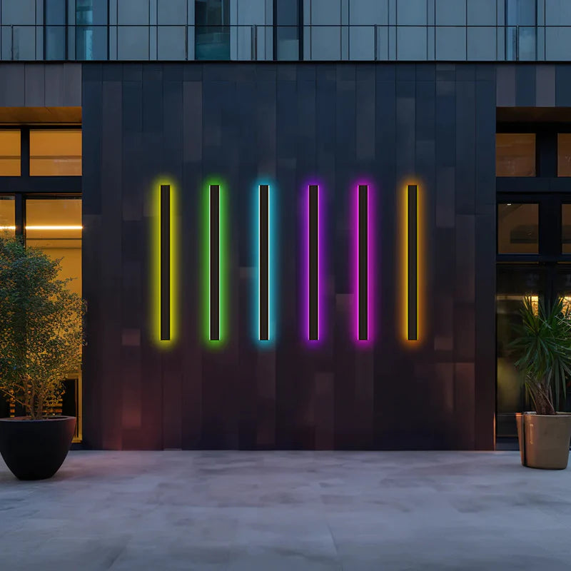 Atlas Slim Linear Outdoor Wall Light