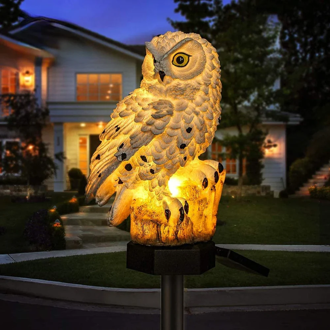 Atlas Owl Solar Pathway Light