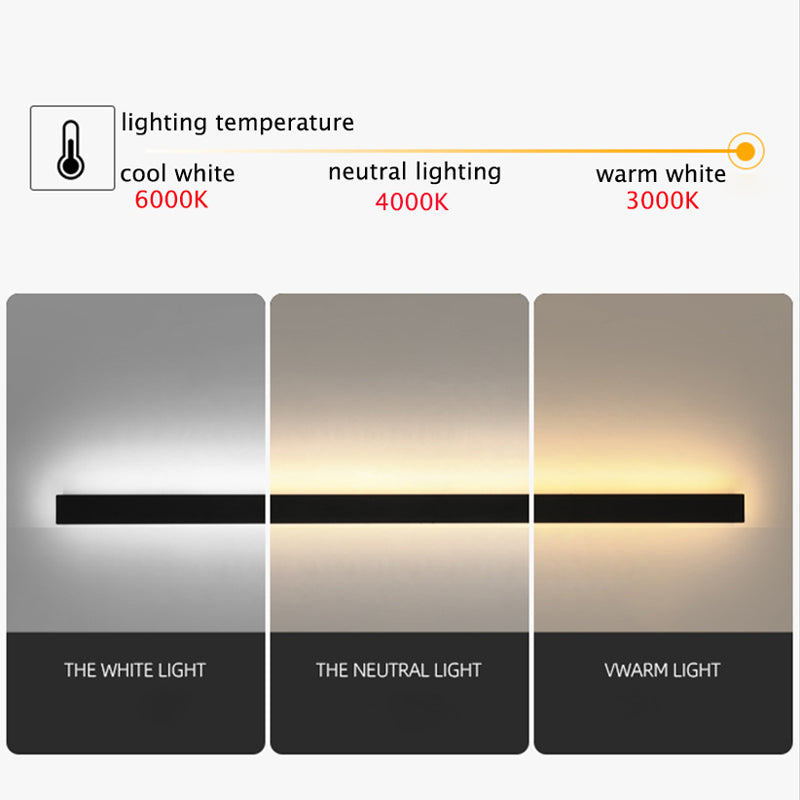 Atlas Slim Linear Outdoor Wall Light