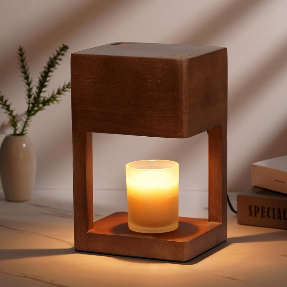 Halo Scandi Candle Warmer Table Lamp