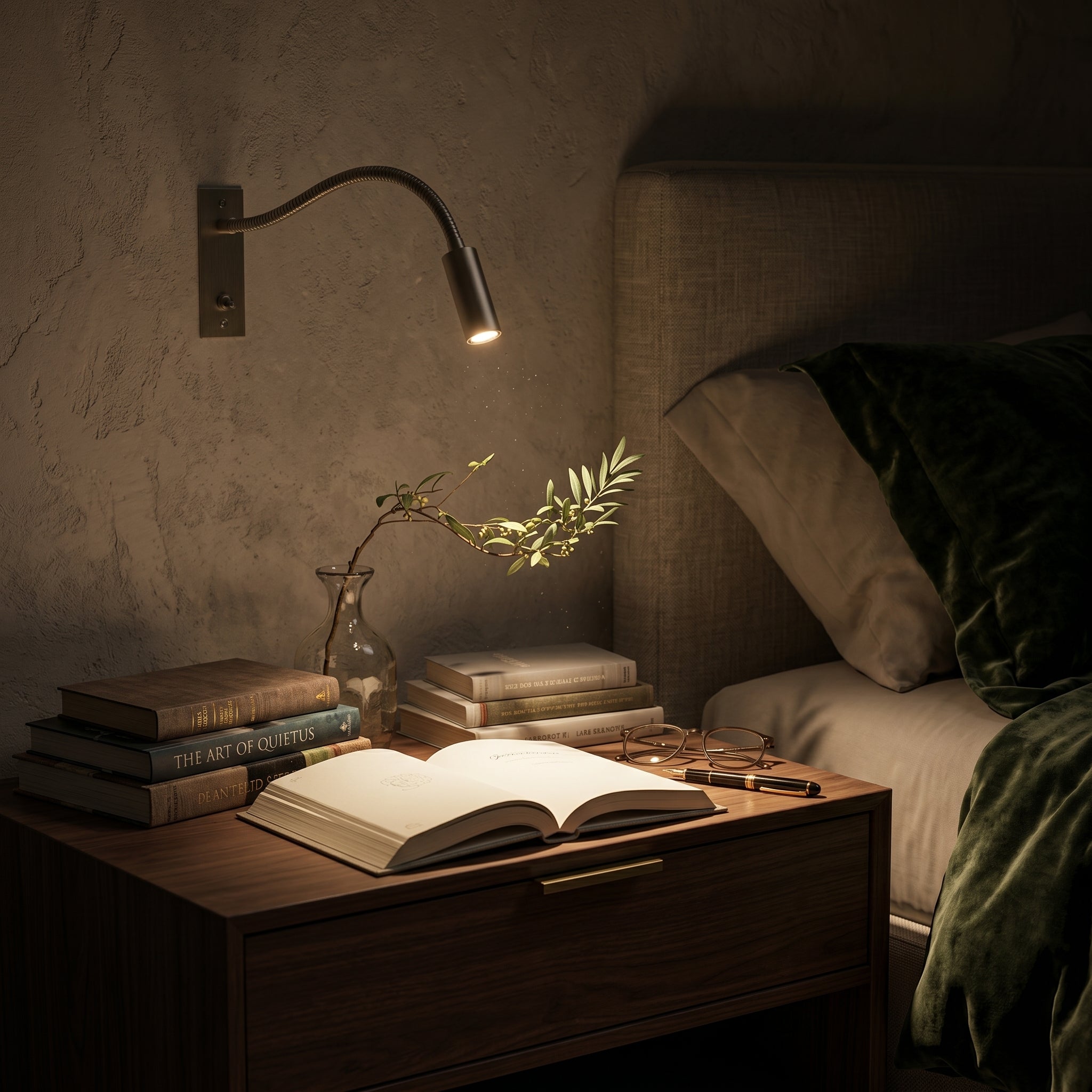 Wren Reading Spotlight Wall Sconce