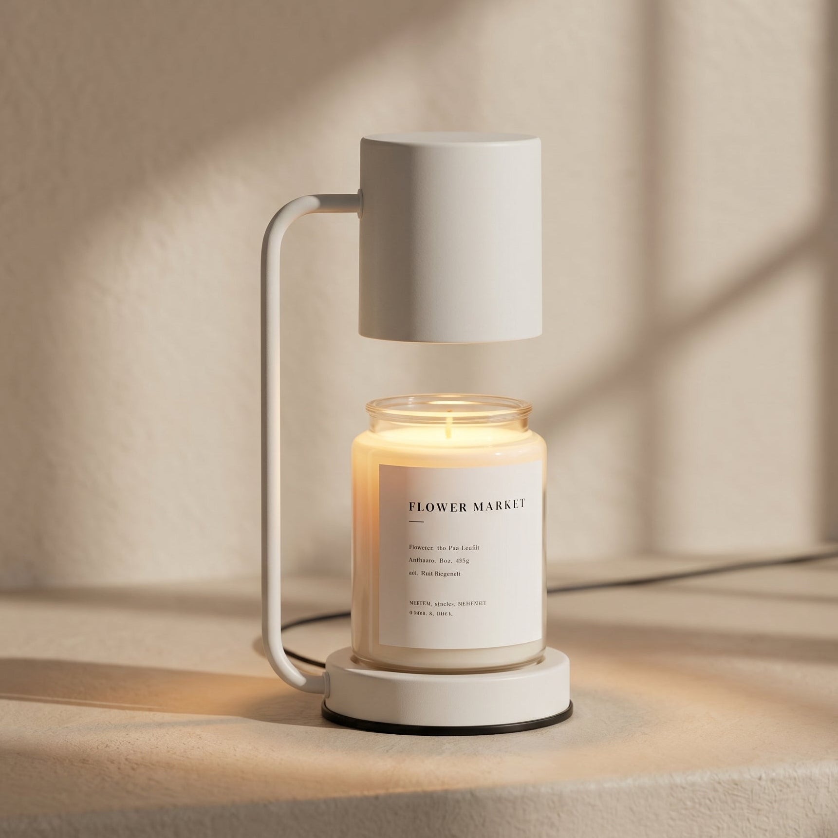 Halo Jar Candle Warmer Table Lamp
