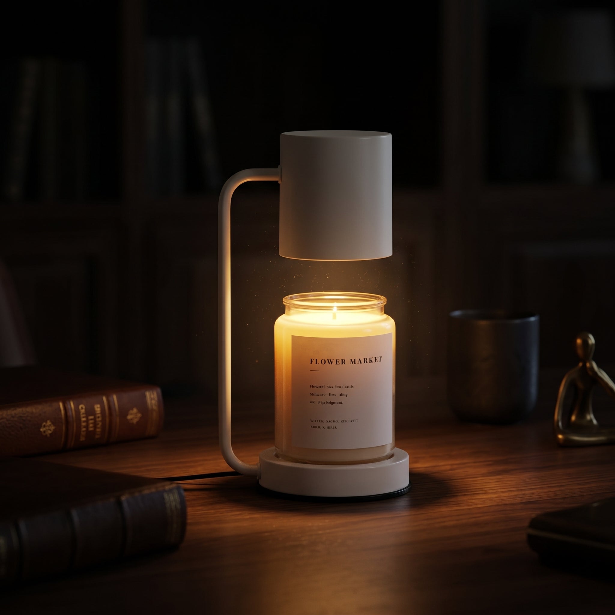 Halo Jar Candle Warmer Table Lamp