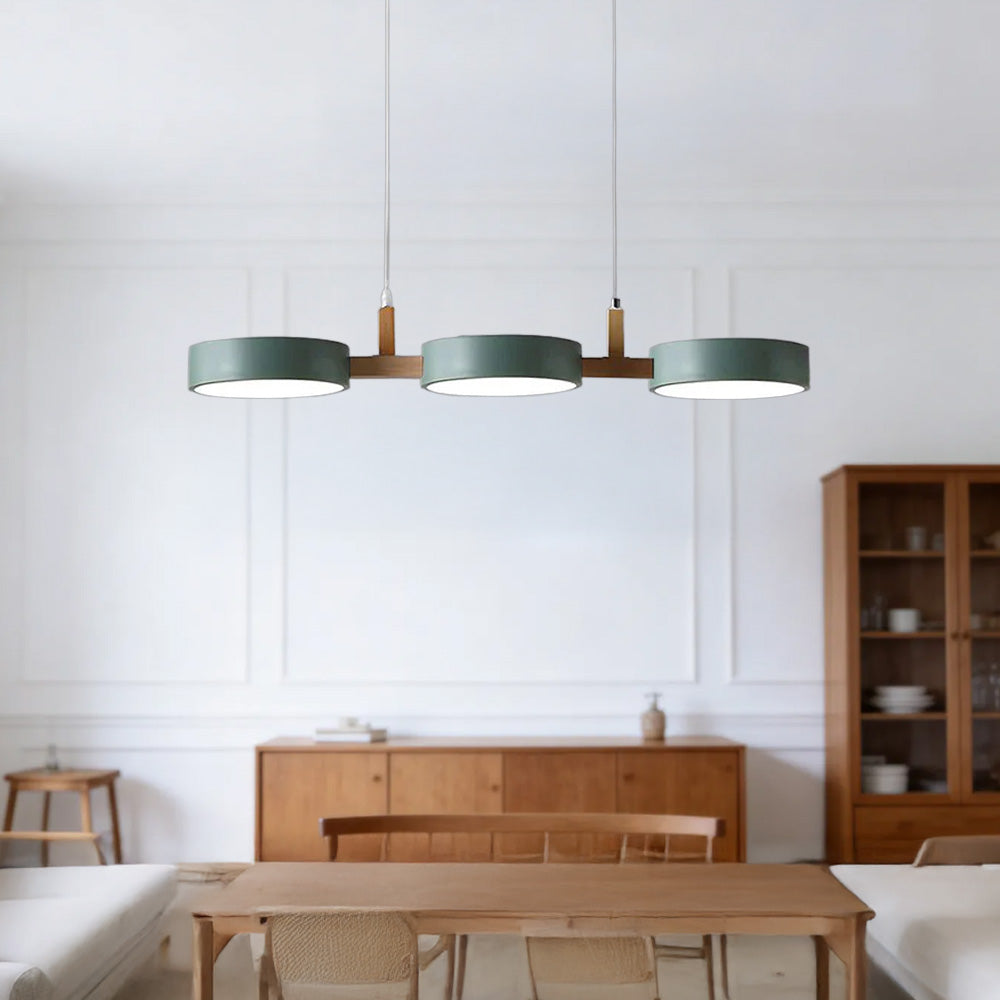 Aurora Cylinder Linear Pendant Light