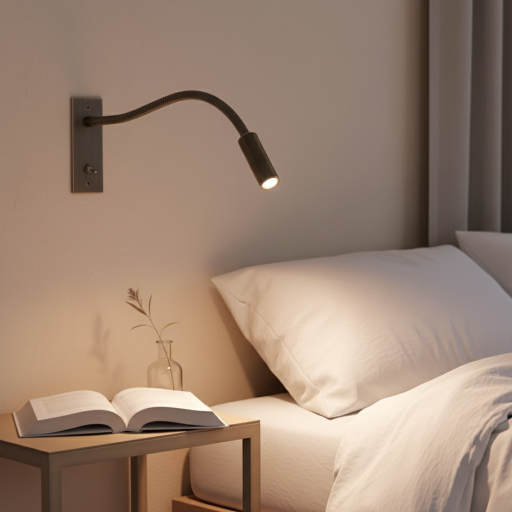Wren Reading Spotlight Wall Sconce