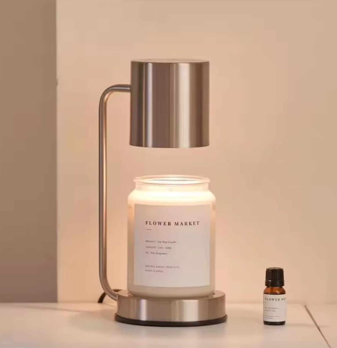 Halo Jar Candle Warmer Table Lamp