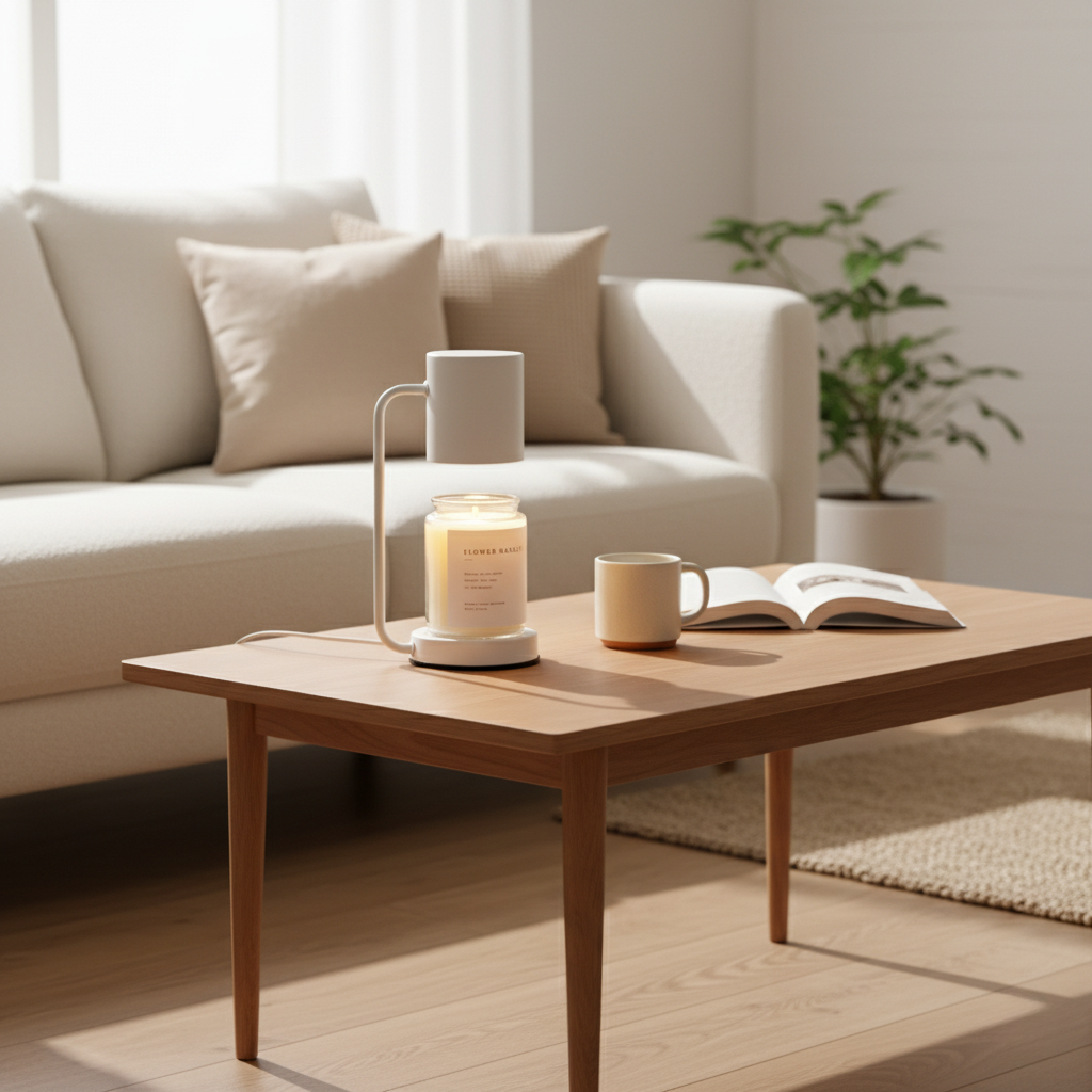 Halo Jar Candle Warmer Table Lamp
