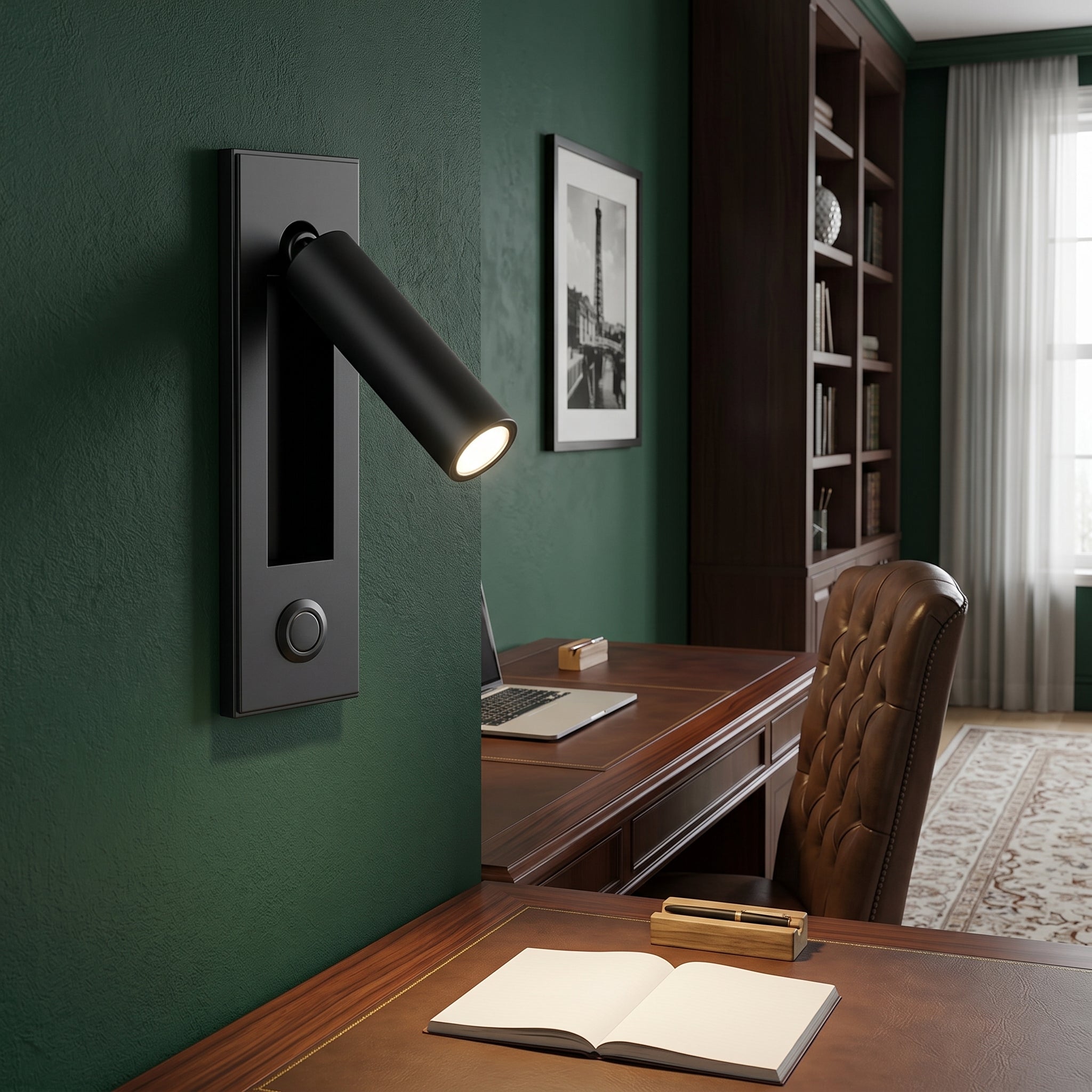 Wren Pull Out Bedside Wall Sconce