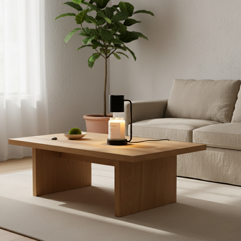 Halo Jar Candle Warmer Table Lamp