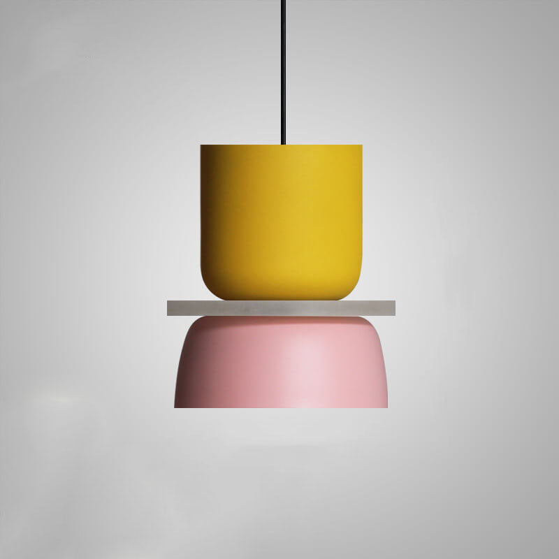 Aurora Macaron Disc Pendant Light