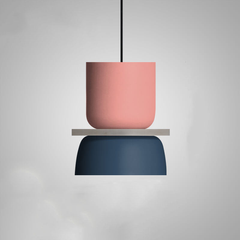 Aurora Macaron Disc Pendant Light