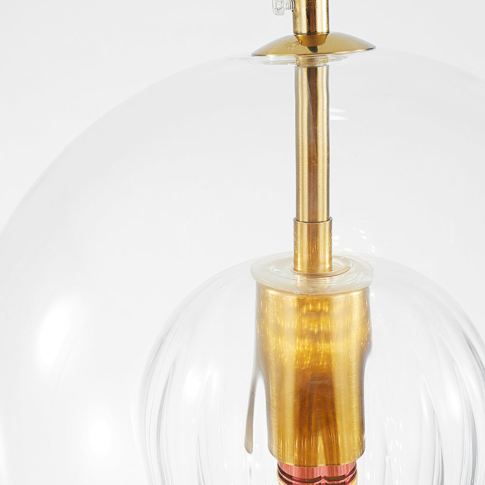 Aurora Glass Globe Pendant Light
