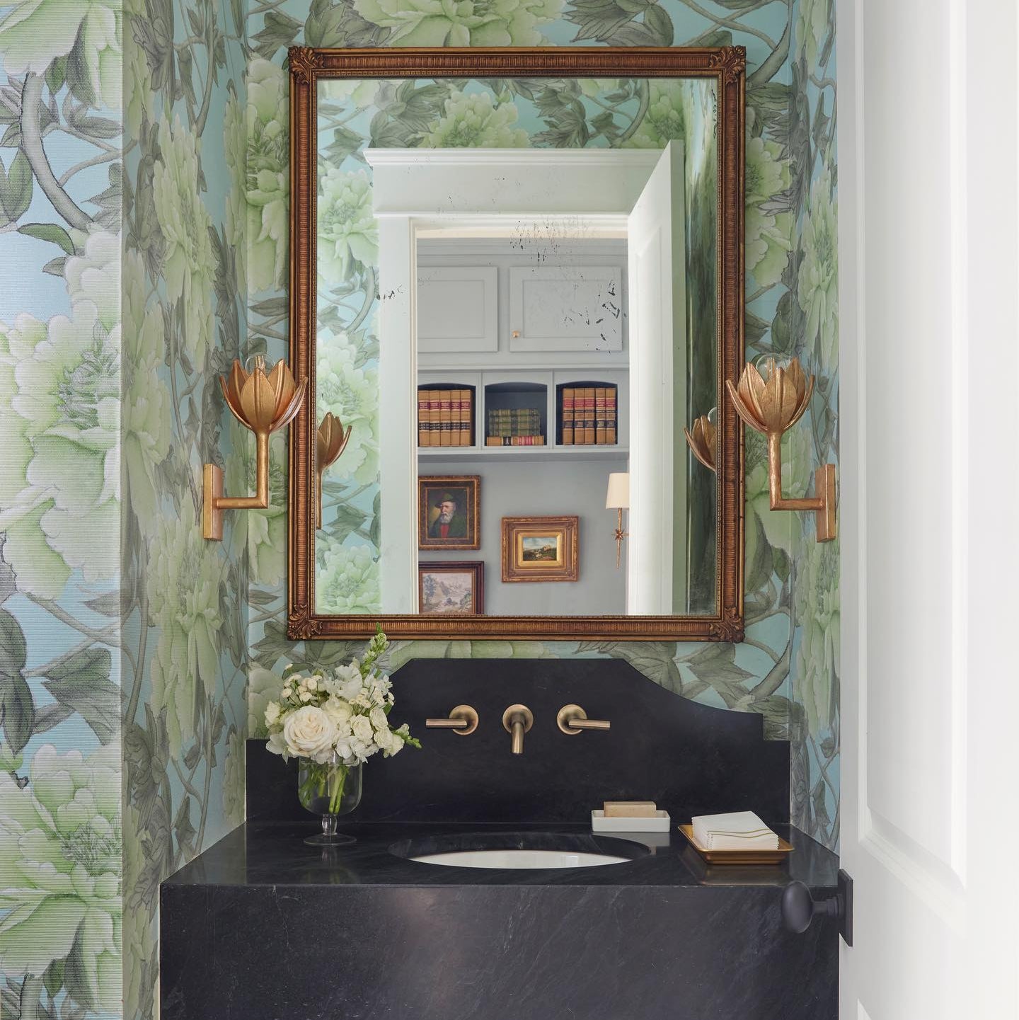 Wren Floral Sculptural Wall Sconce