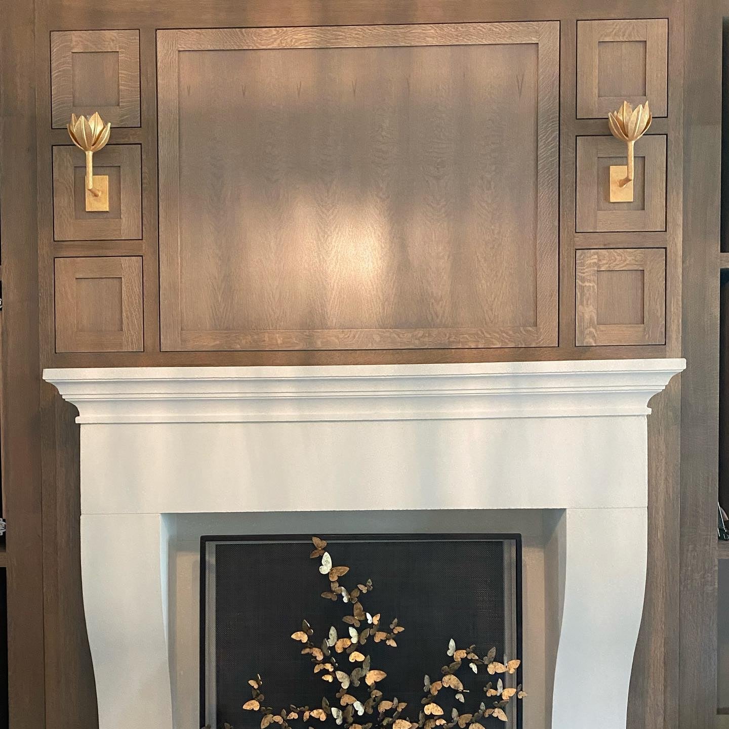 Wren Floral Sculptural Wall Sconce