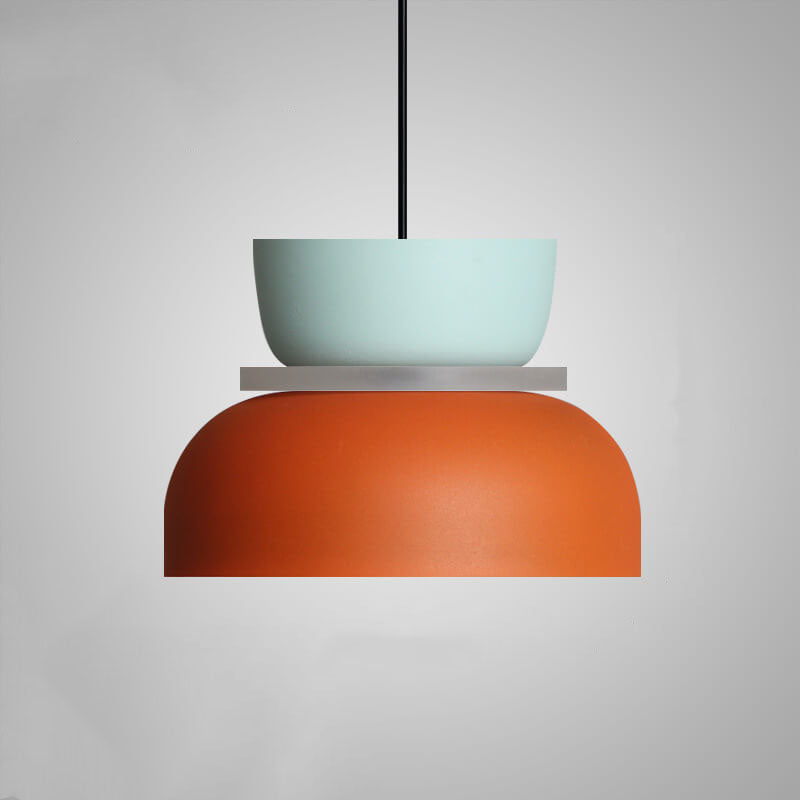Aurora Macaron Disc Pendant Light