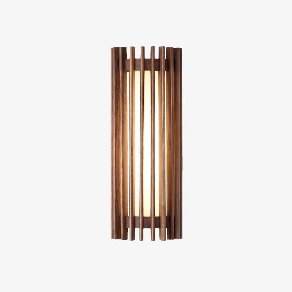 Wren Nordic Wood Wall Acrylic Sconce