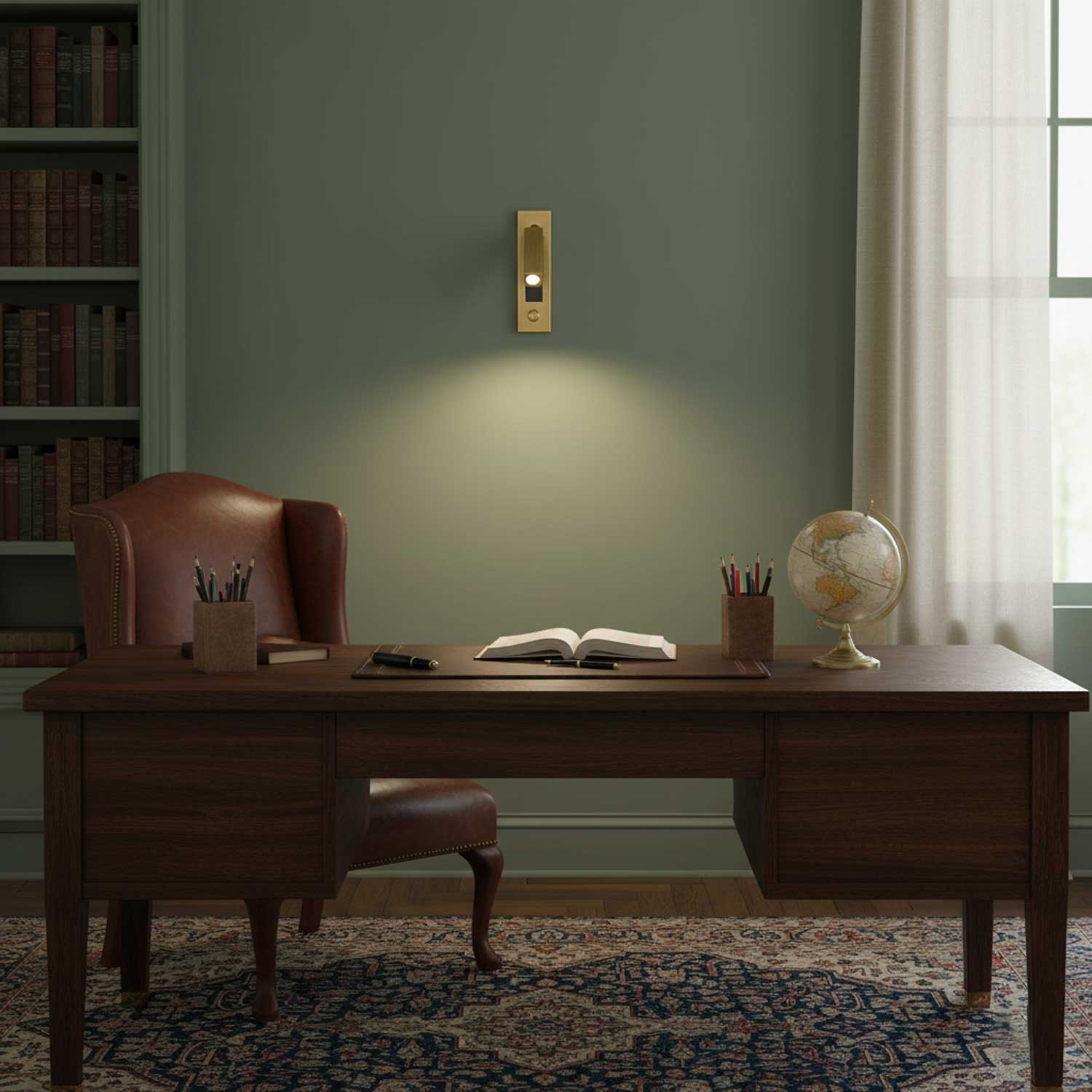 Wren Pull Out Bedside Wall Sconce