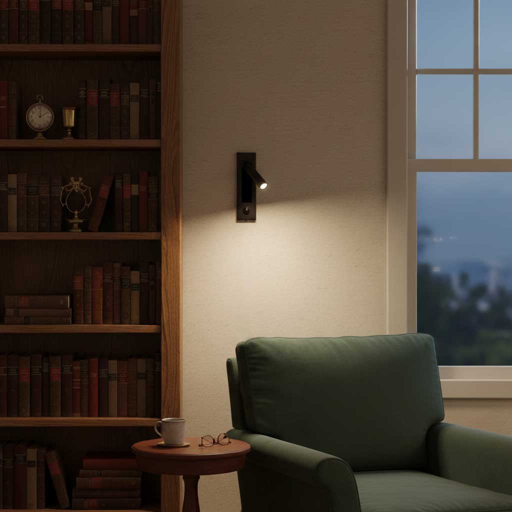 Wren Pull Out Bedside Wall Sconce