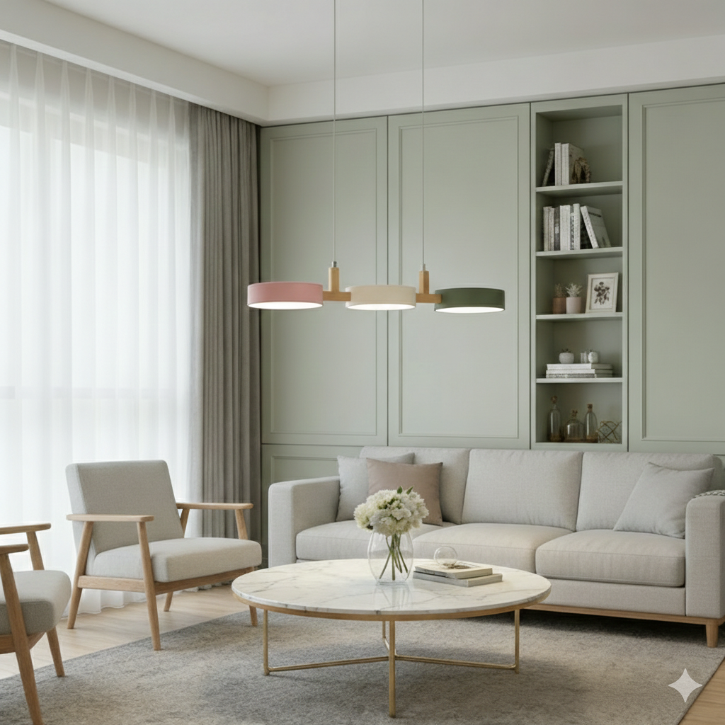 Aurora Cylinder Linear Pendant Light