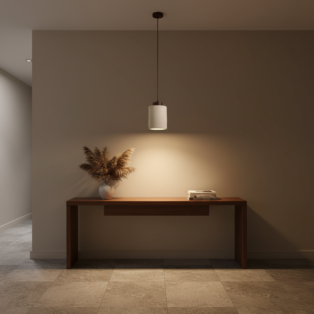 Aurora Travertine Stone Pendant Light