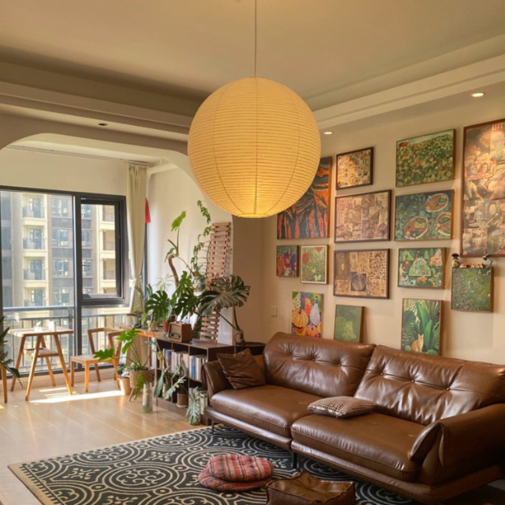 Aurora Cotton Paper Pendant Light