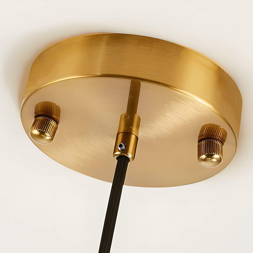 Aurora Milk Glass Jelly Pendant Light