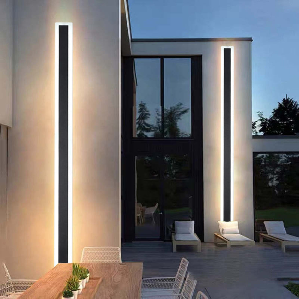 Atlas Waterfall Linear Outdoor Wall Light
