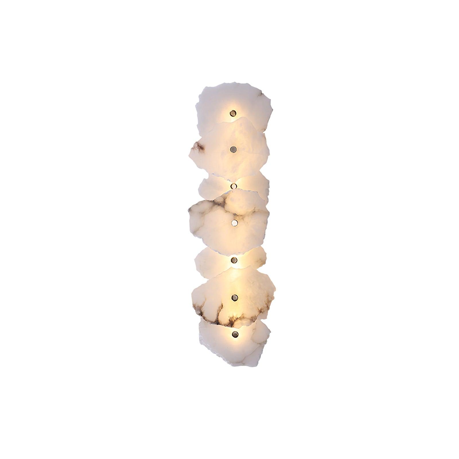 Wren Alabaster Flower Wall Sconce
