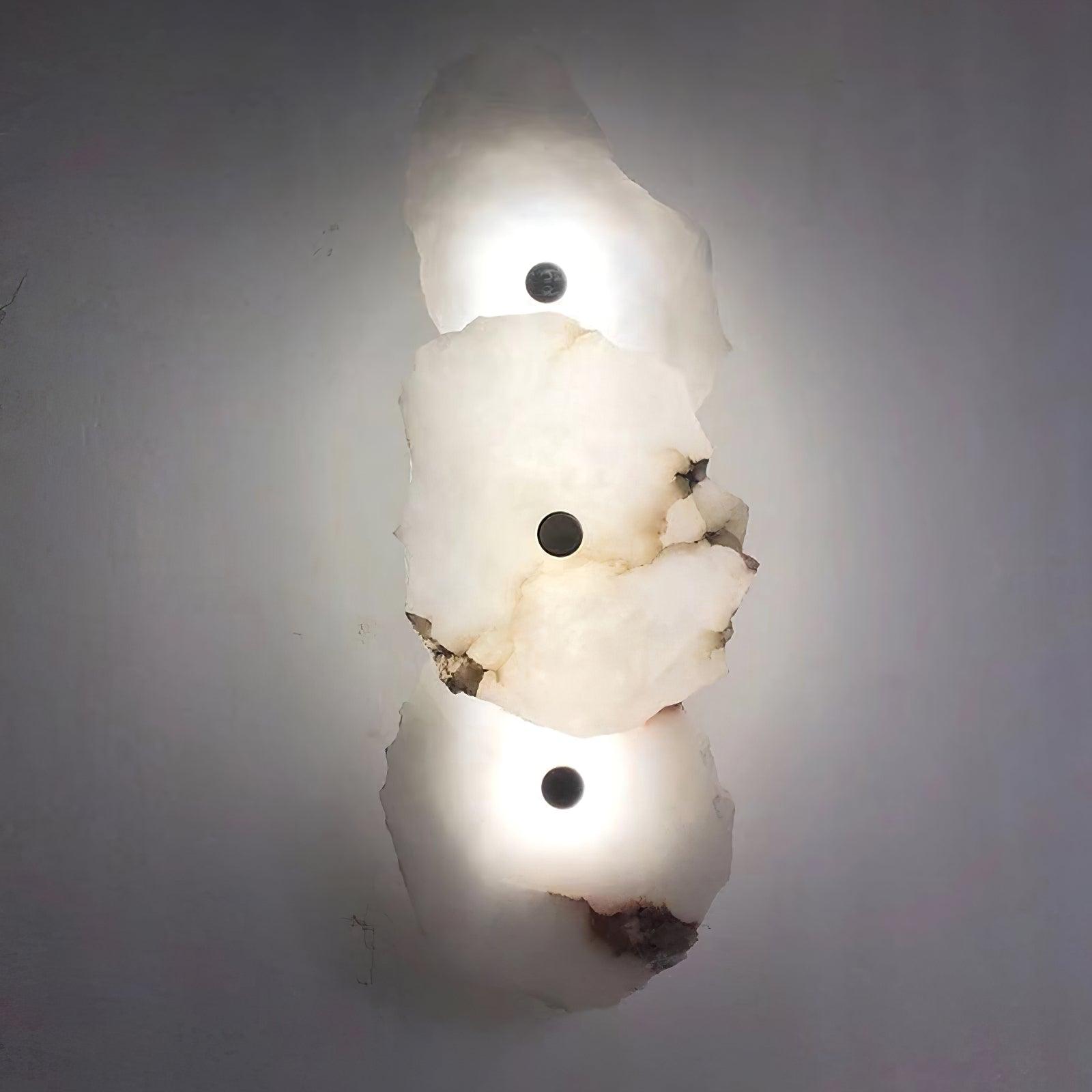 Wren Alabaster Flower Wall Sconce