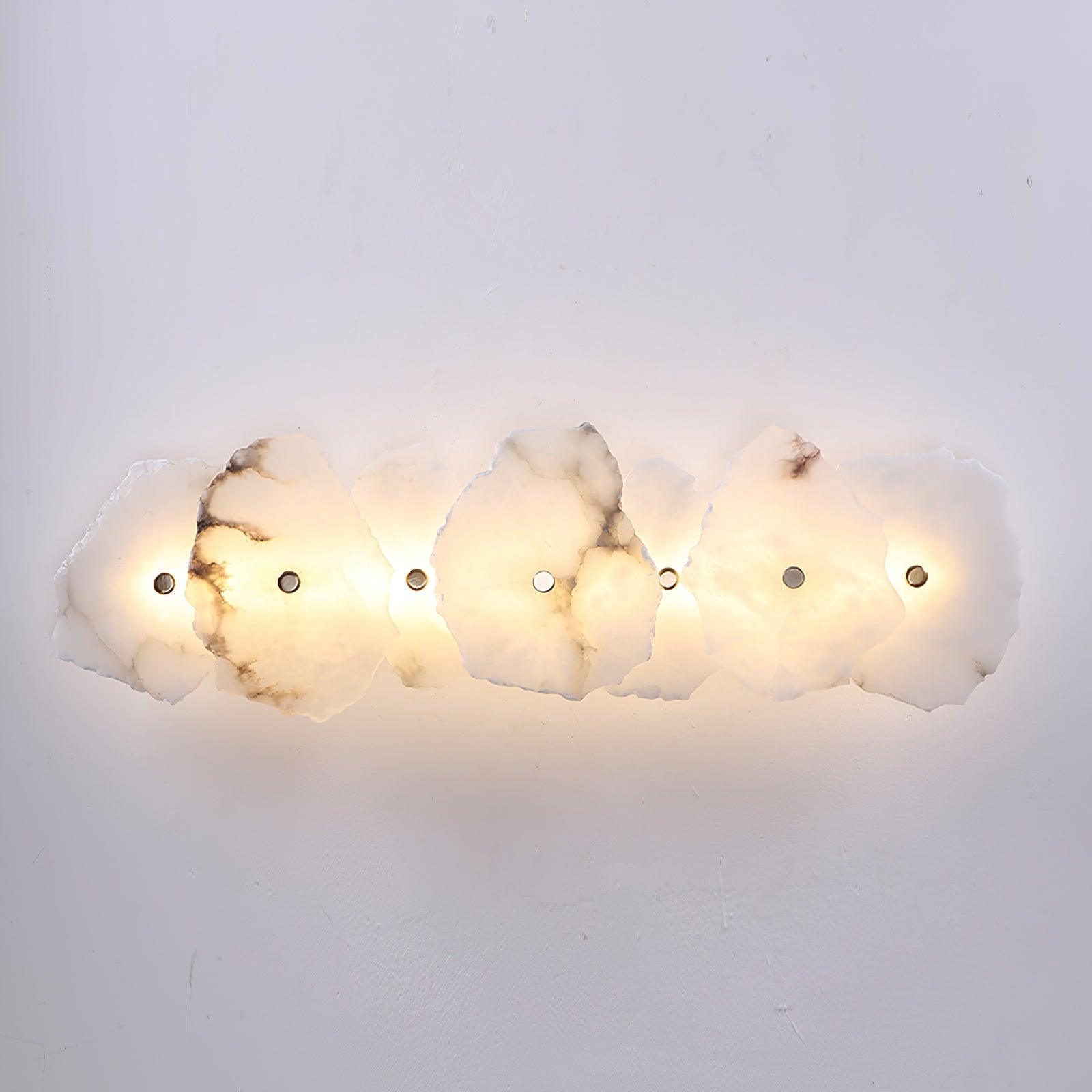 Wren Alabaster Flower Wall Sconce