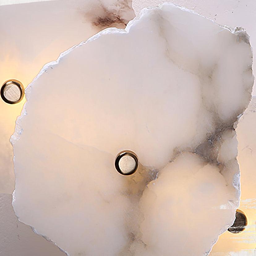 Wren Alabaster Flower Wall Sconce
