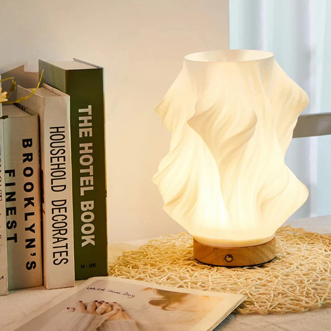 Halo Wavecrest Sculptural Table Lamp