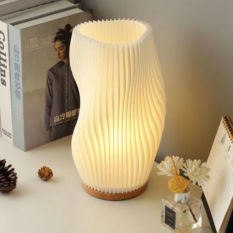 Halo Wavecrest Sculptural Table Lamp