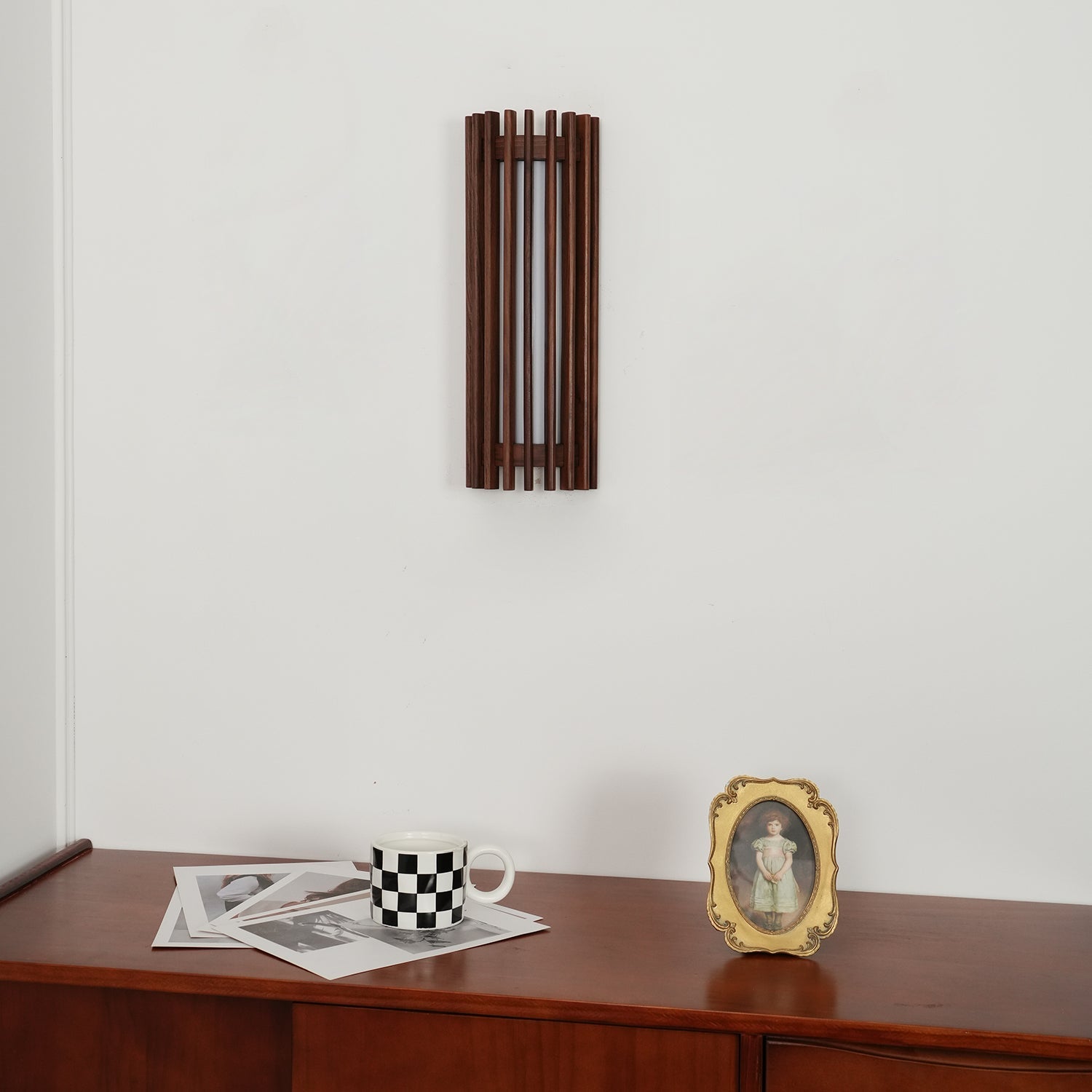 Wren Nordic Wood Wall Acrylic Sconce