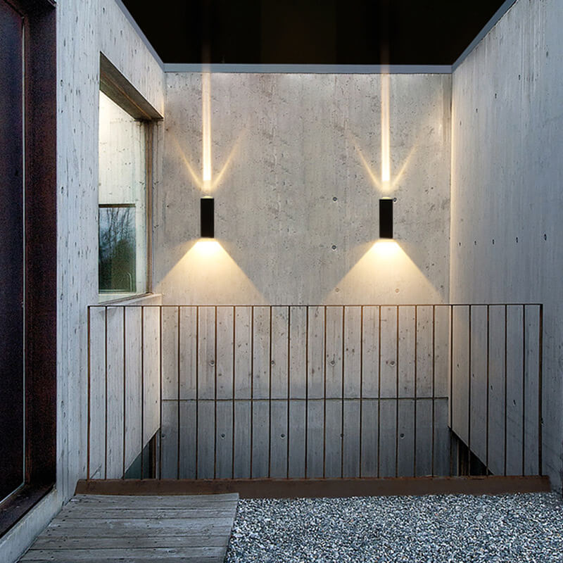 Atlas Rectangle Outdoor Wall Light