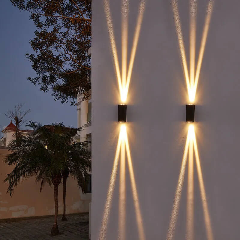 Atlas Rectangle Outdoor Wall Light